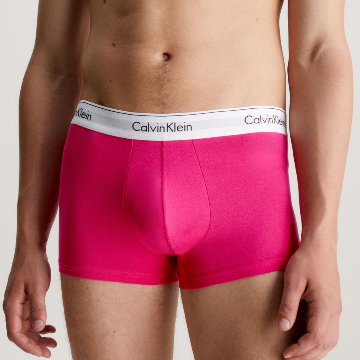 CALVIN KLEIN - 3 PACK MODERN COTTON STRETCH - TRUNK