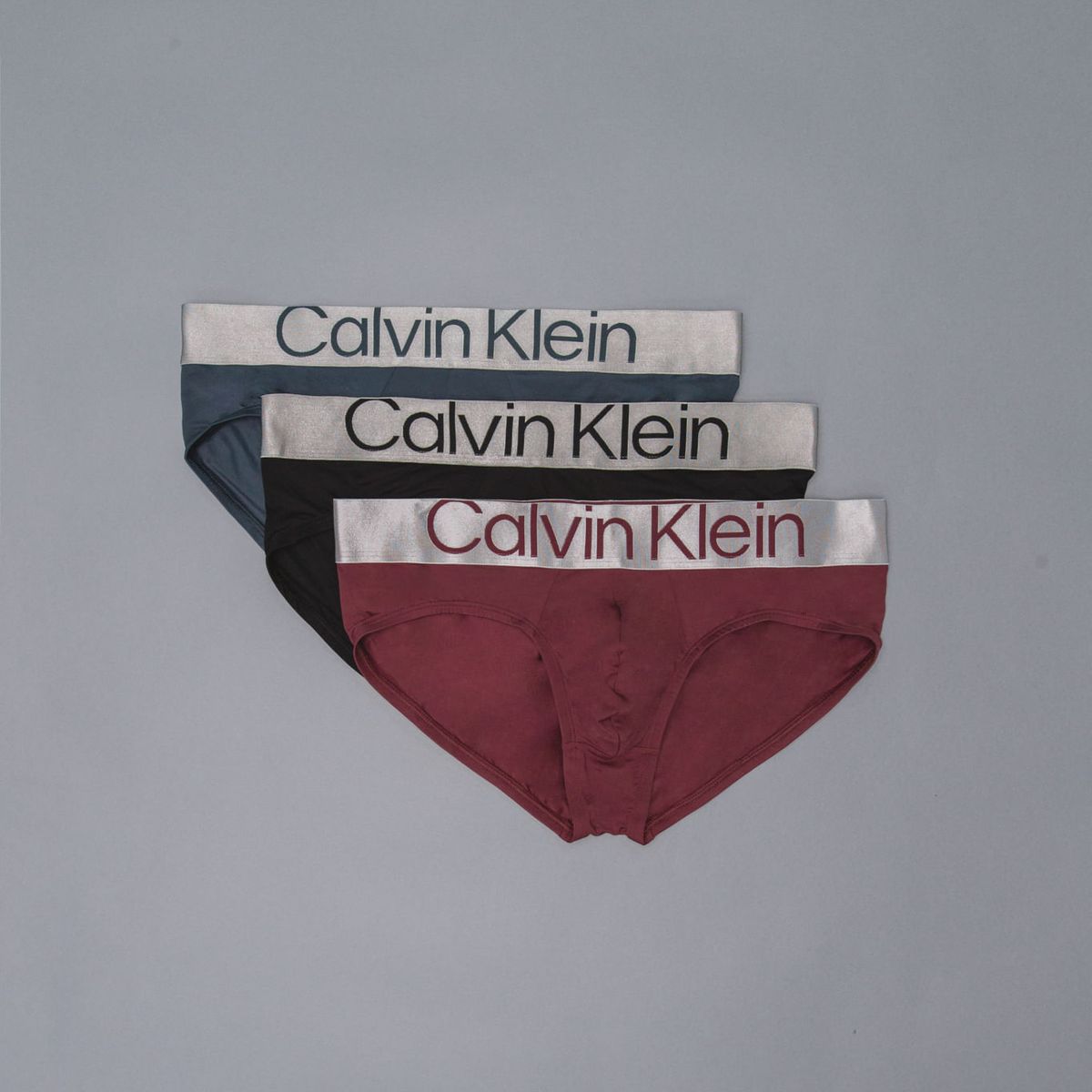 CALVIN KLEIN - 3 PACK CK RECONSIDERED STEEL MICRO - HIP BRIEF