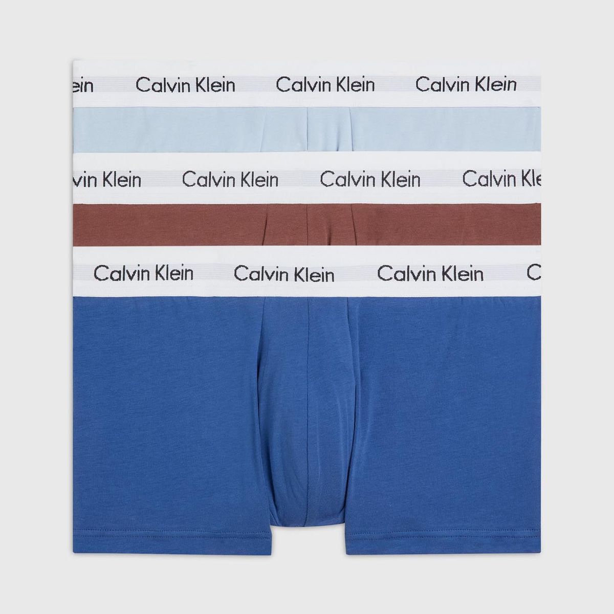 CALVIN KLEIN - 3 PACK COTTON STRETCH (EU) - LOW RISE TRUNK