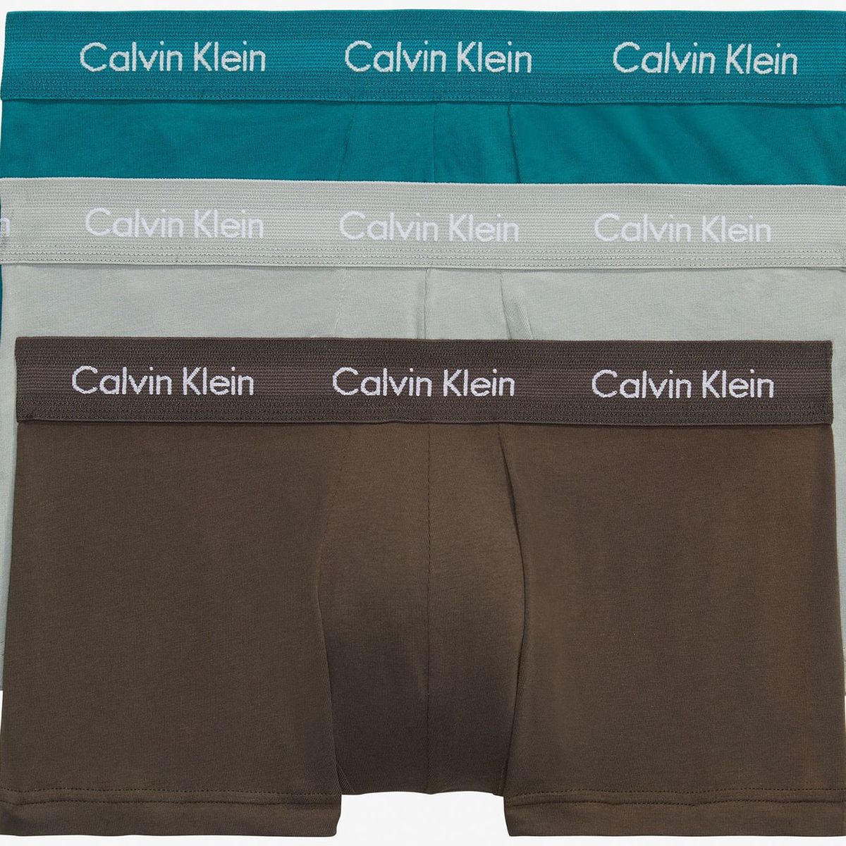 CALVIN KLEIN - 3 PACK NEW COTTON STRETCH - LOW RISE TRUNK