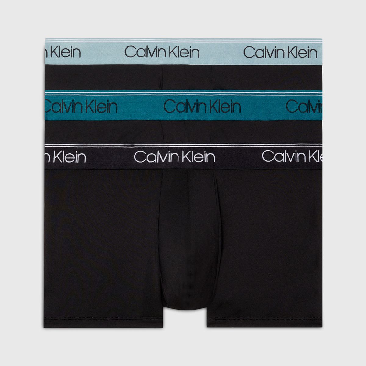 CALVIN KLEIN - 3 PACK NEW MICROFIBER STRETCH - LOW RISE TRUNK CK