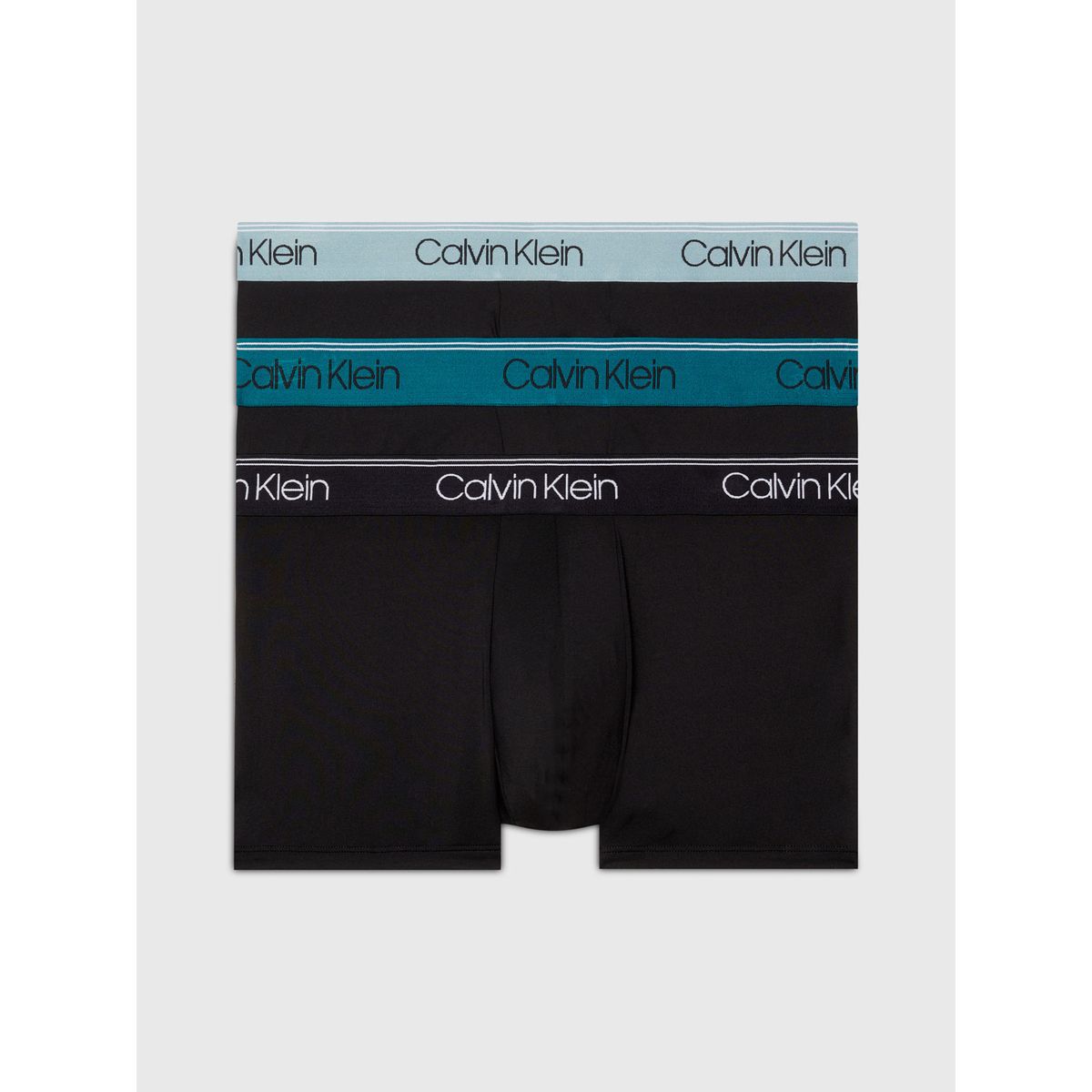CALVIN KLEIN - 3 PACK NEW MICROFIBER STRETCH - LOW RISE TRUNK CK
