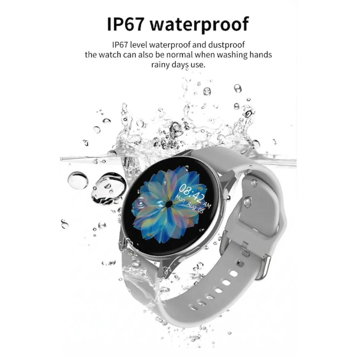 AMBOS - Reloj Inteligente Smartwatch T2 Pro Recibe Llamadas Bluetooth Pulsera Fitness Hombre Mujer