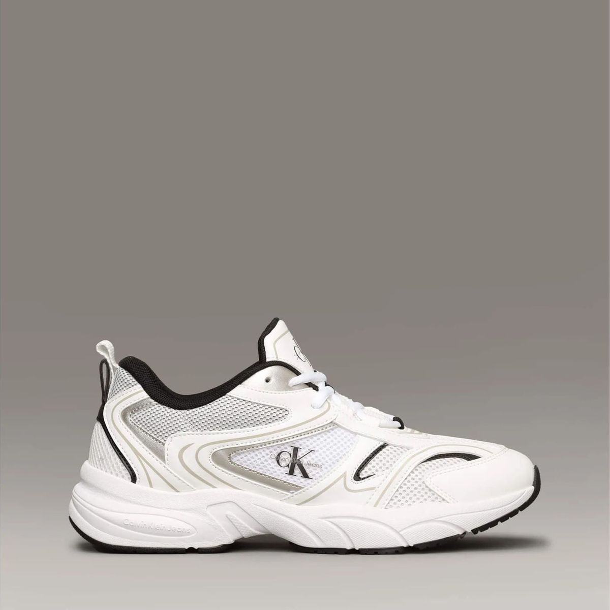 CALVIN KLEIN - ZAPATILLAS RETRO TENNIS MESH ML