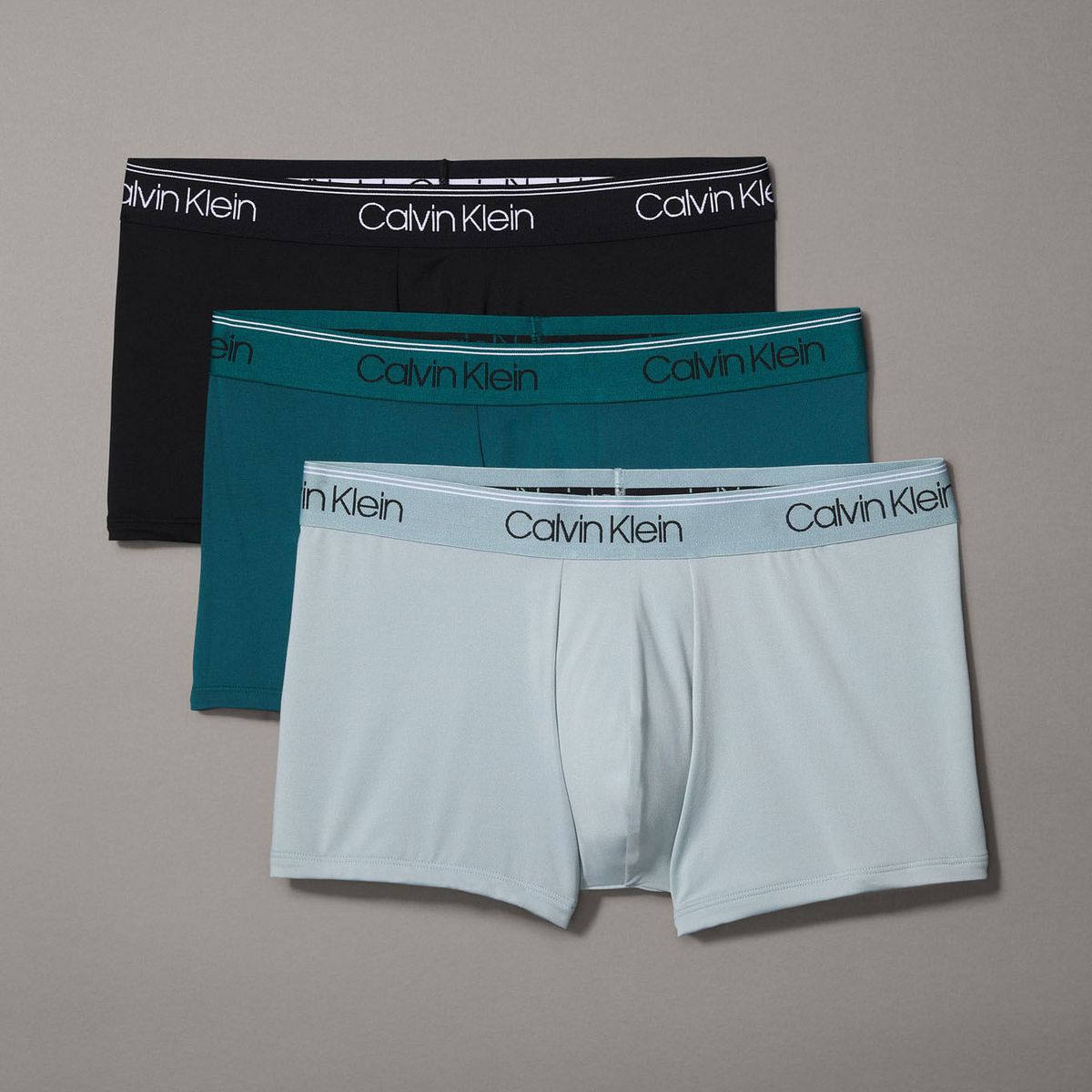 CALVIN KLEIN - 3 PACK NEW MICROFIBER STRETCH - LOW RISE TRUNK