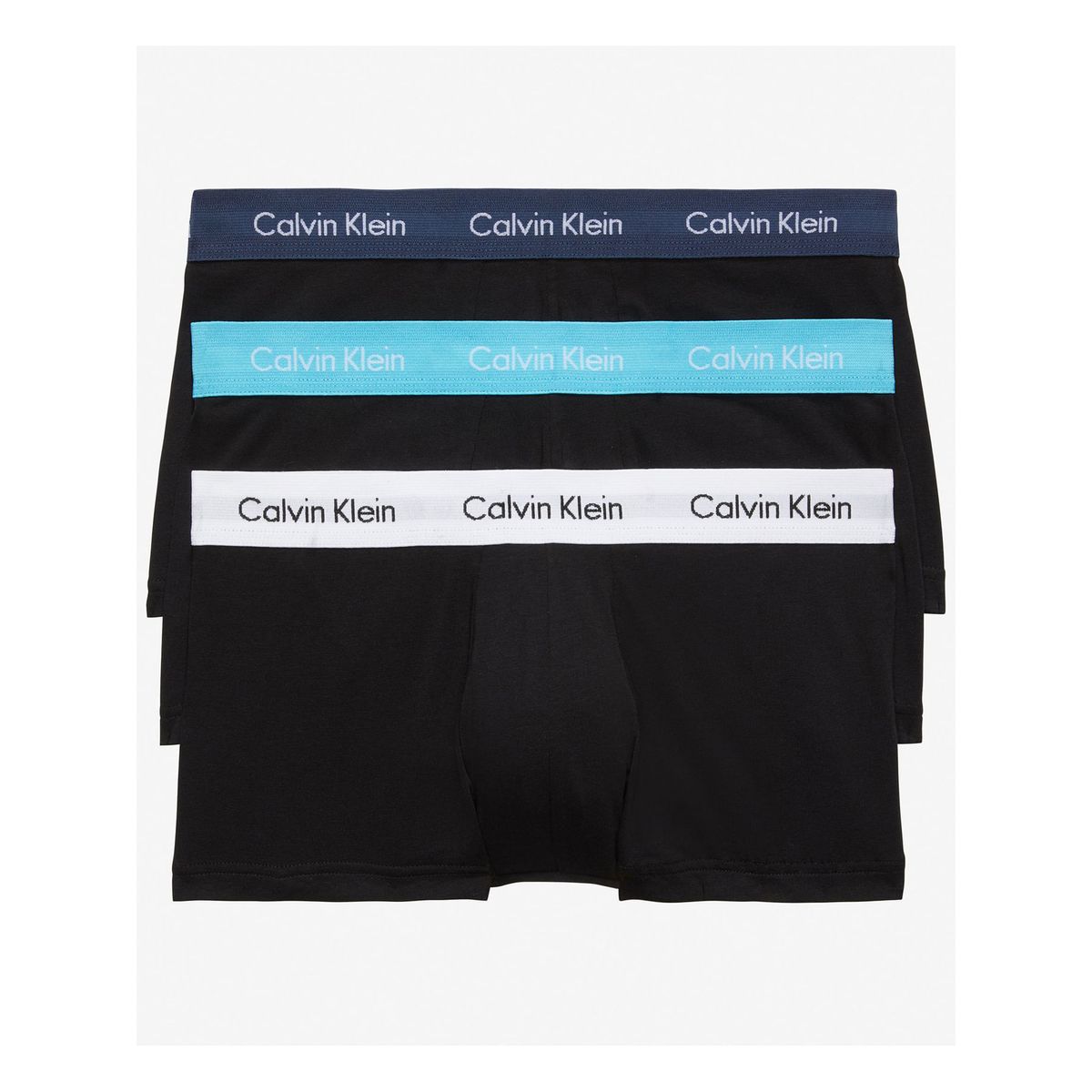 CALVIN KLEIN - 3 PACK NEW COTTON STRETCH - LOW RISE TRUNK