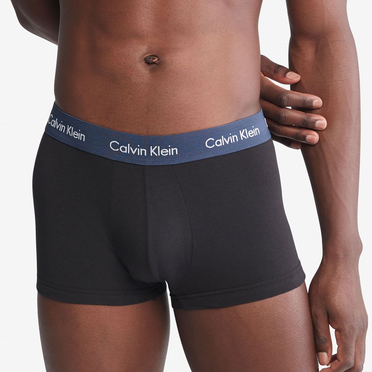 CALVIN KLEIN - 3 PACK NEW COTTON STRETCH - LOW RISE TRUNK