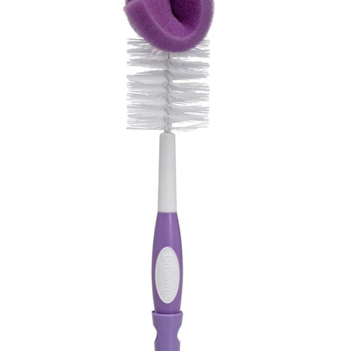 GENERICO - CEPILLO LIMPIADOR DE BIBERONES Y BOTELLAS LILA