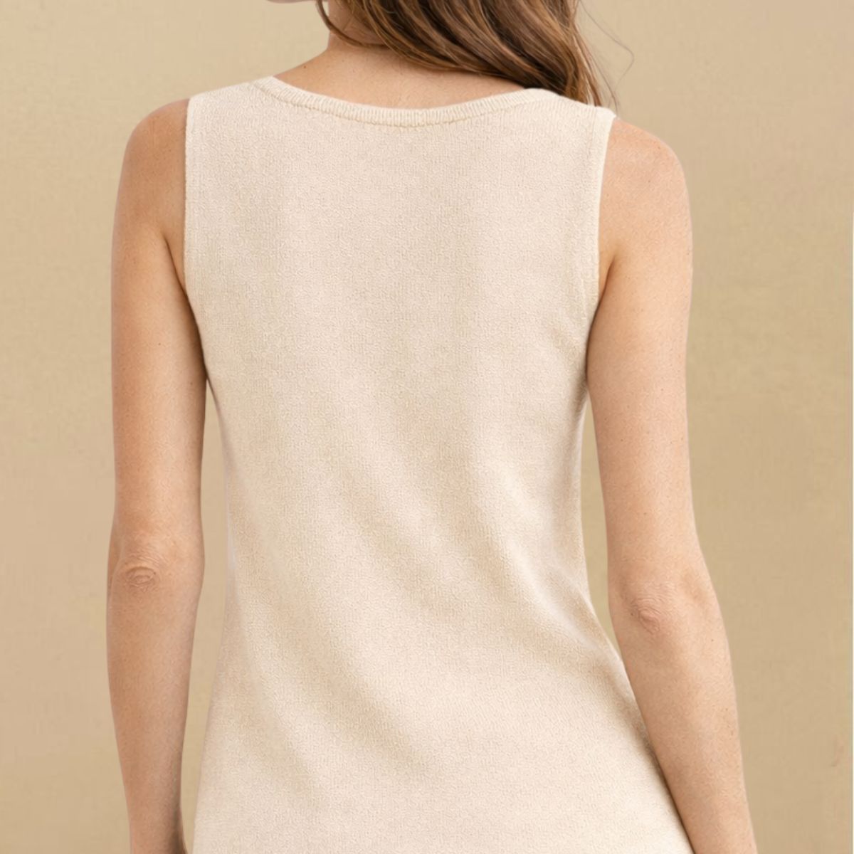 AMA OUTFITTERS - CHALECO TEJIDO KNIT VALENTINA