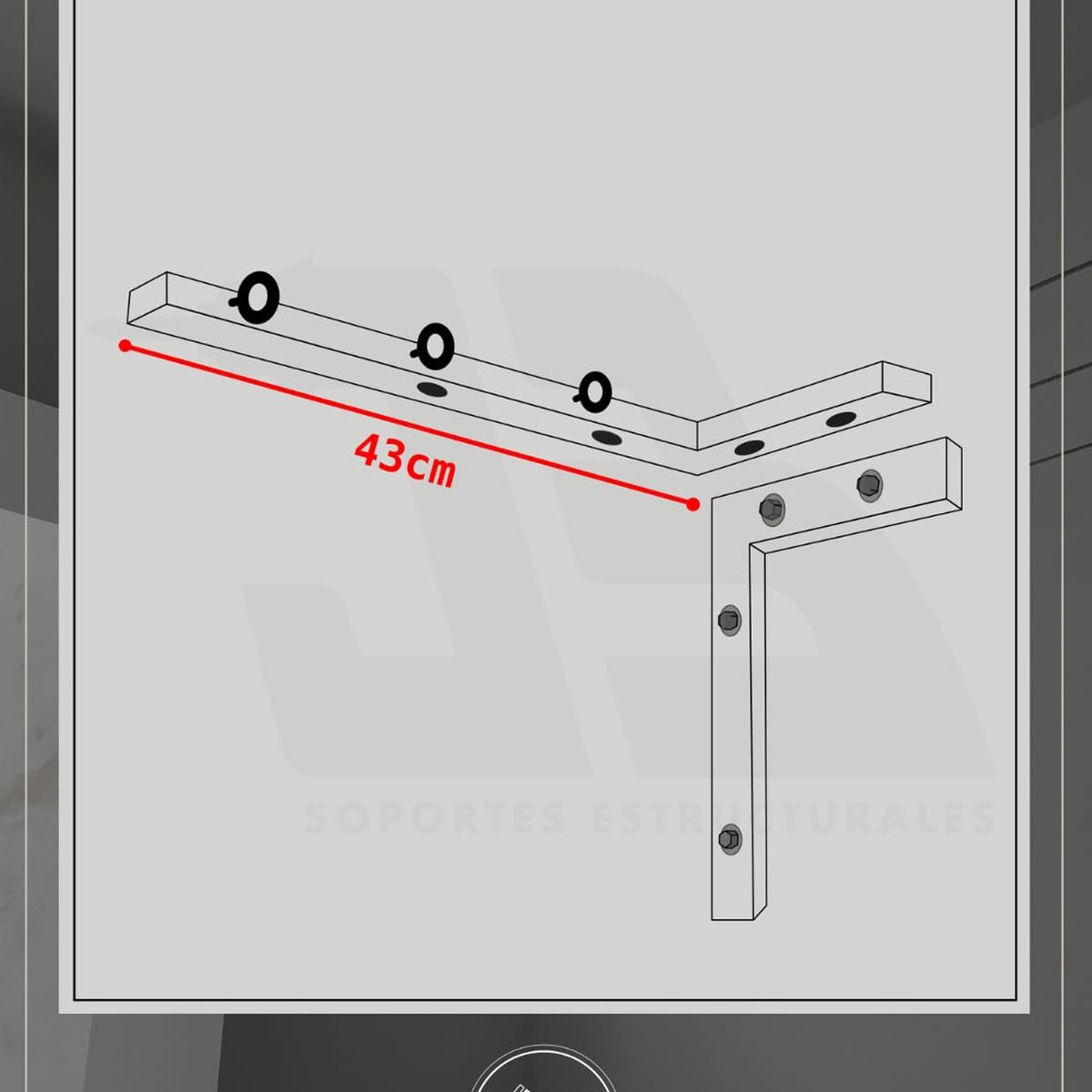J3 RACKS - Tendedero plegable 3 filas negro
