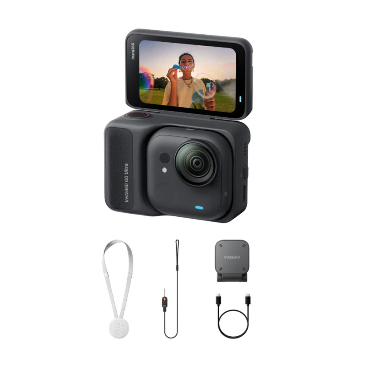 INSTA 360 - Insta360 GO Ultra Paquete estándar - Negro Medianoche