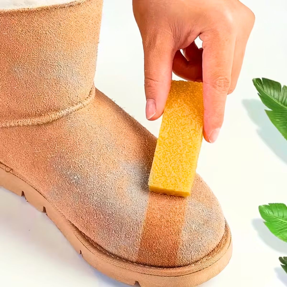 GENERICO - Borrador Limpiador  de Gamuza Nobuck Sueder Renovación de Zapatilla