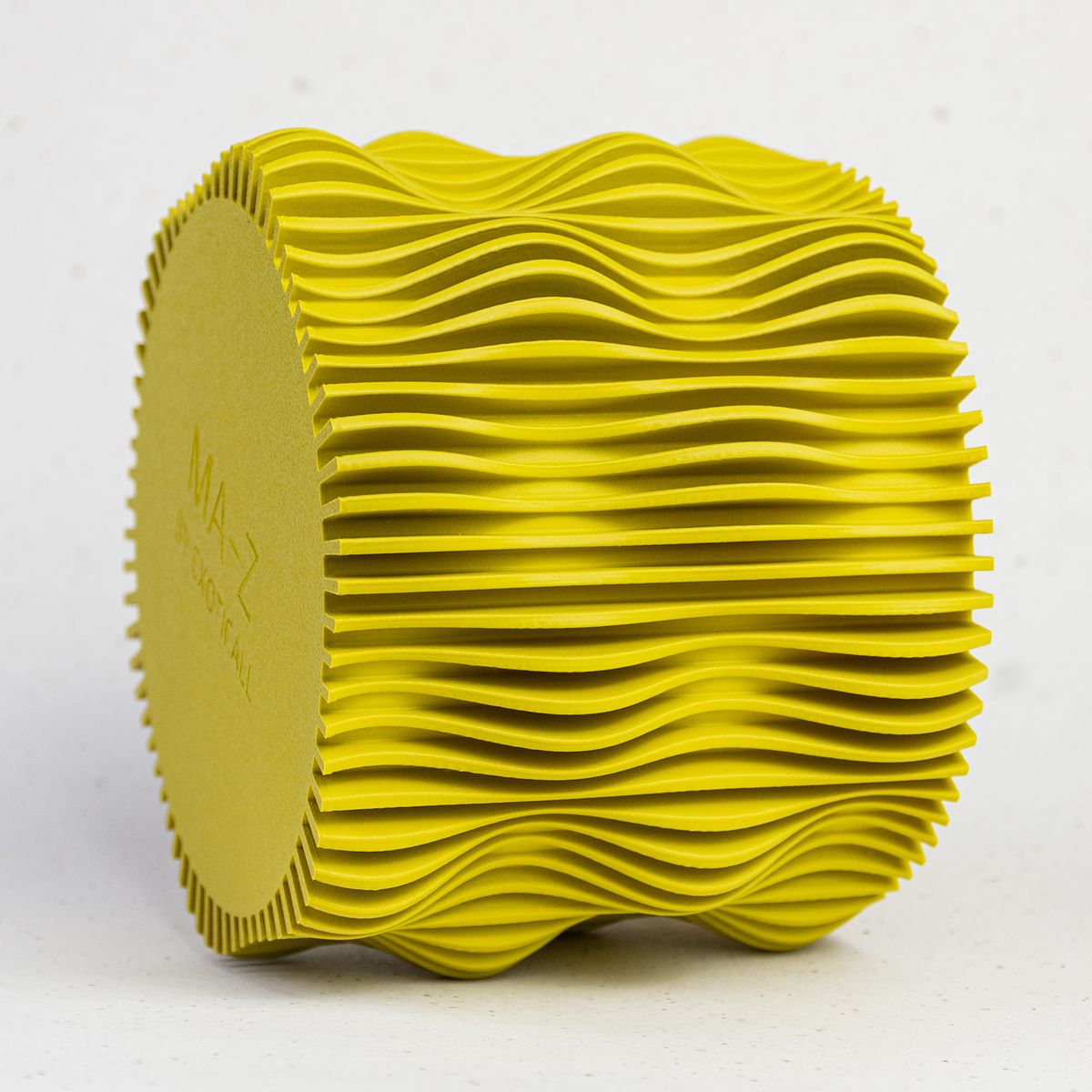 GENERICO - Porta maceta MA-Z Spin N9 color Mostaza