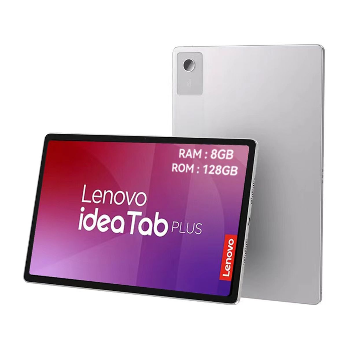 LENOVO - Lenovo Tablet Idea Tab Plus 8GB+128GB WiFi 12.1 Plata+Cover Negro