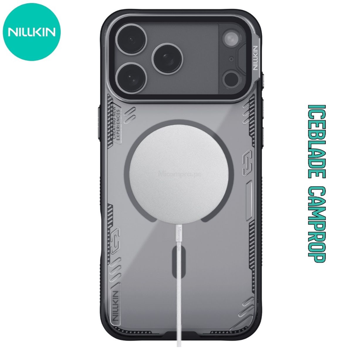 NILLKIN - Case Nillkin Iceblade Camprop - iPhone 17 Pro Max (MagSafe)
