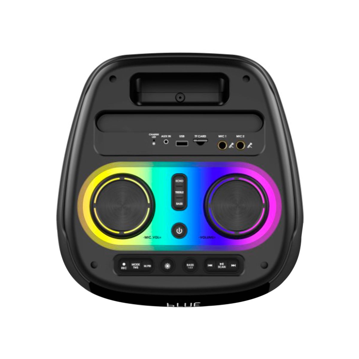 HALION - PARLANTE KASSEL K2820 74V 4KMAH 28” BLUETOOTHTWS USB RGB PN K28207