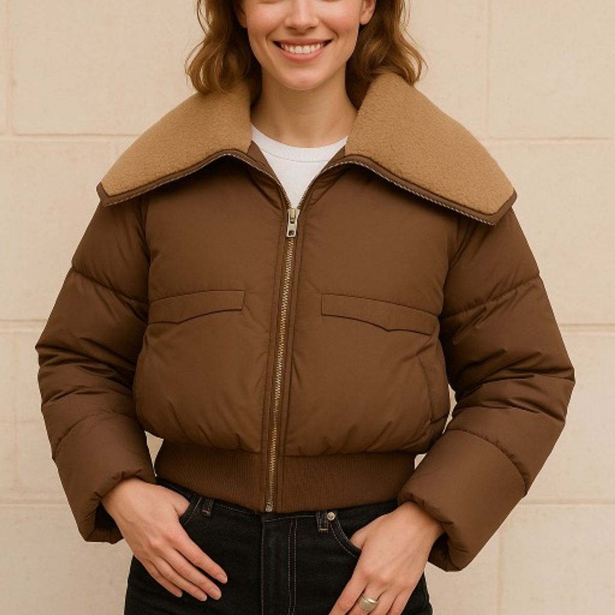 AMA OUTFITTERS - CASACA TIPO BOMBER JACKET