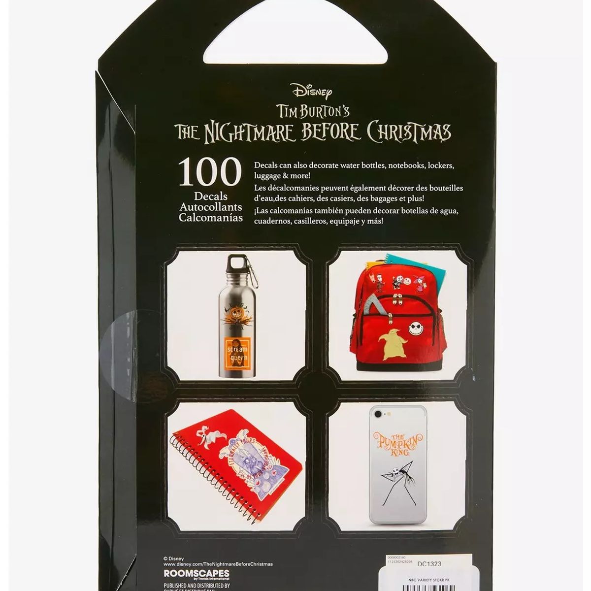 DISNEY - Block de Stickers Jack Skellington