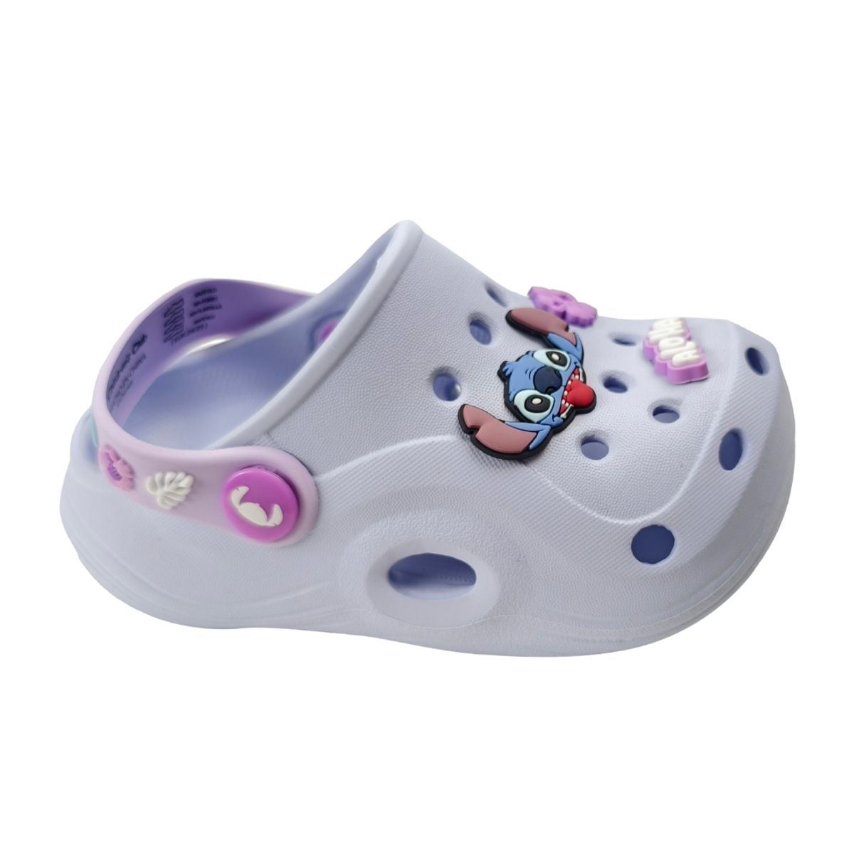 LILO & STITCH - Sandalias Niña Clog Casual Stitch Celeste