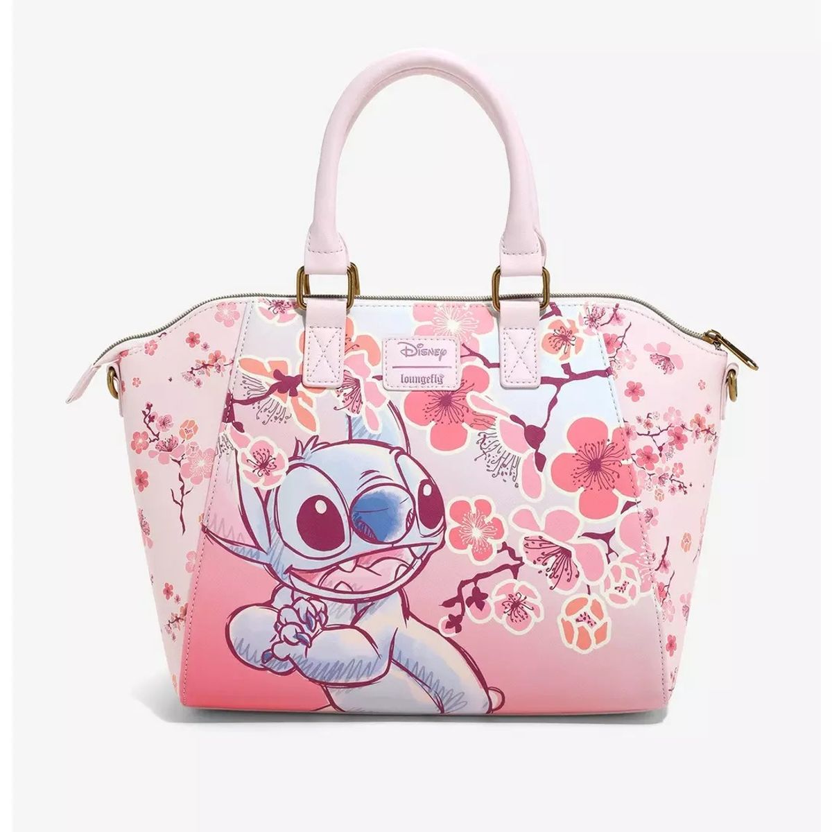 LOUNGEFLY - Cartera de  Stitch  Blossom Disney
