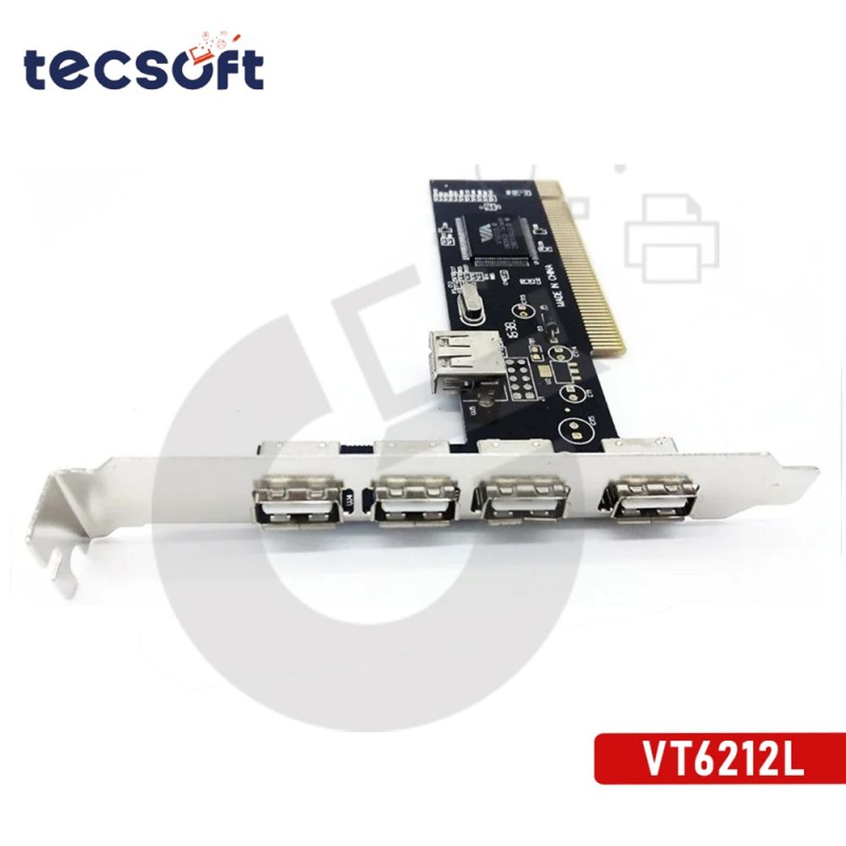 TP LINK - TARJETA USB 2.0 5 PUERTOS PCI EXPRESS 5 GBPS CHIP VT6212L SANTOFA ELECTRONICS PLUG AND PLAY