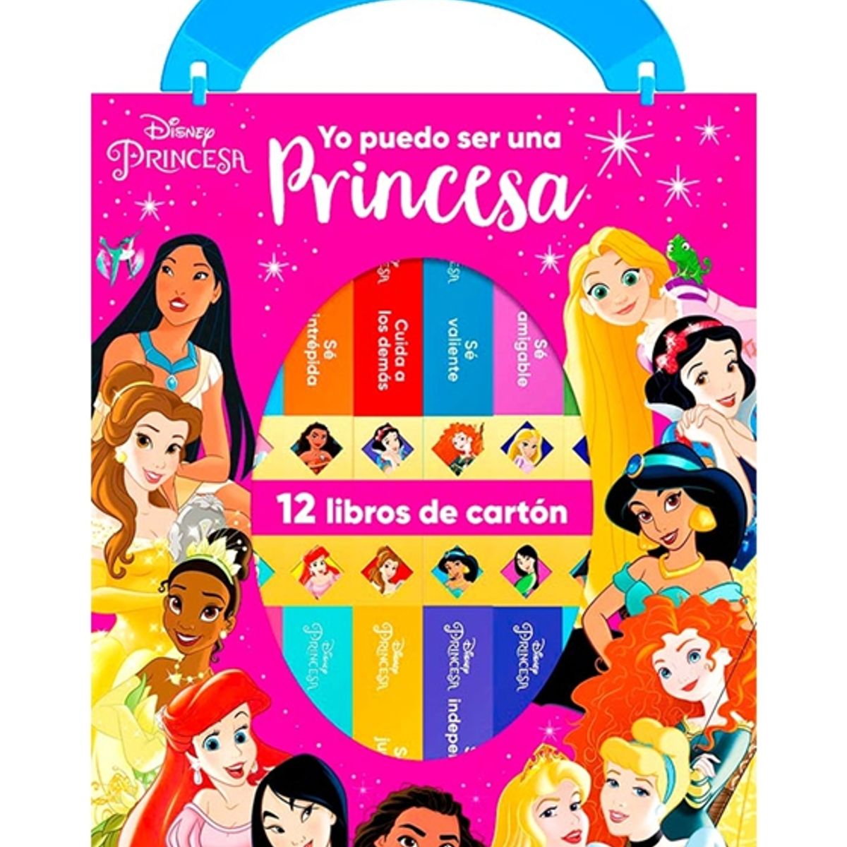 DISNEY CLASICOS - YO PUEDO SER UNA PRINCESA 12 LIBROS DE CARTON