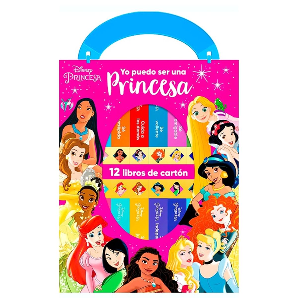 DISNEY CLASICOS - YO PUEDO SER UNA PRINCESA 12 LIBROS DE CARTON
