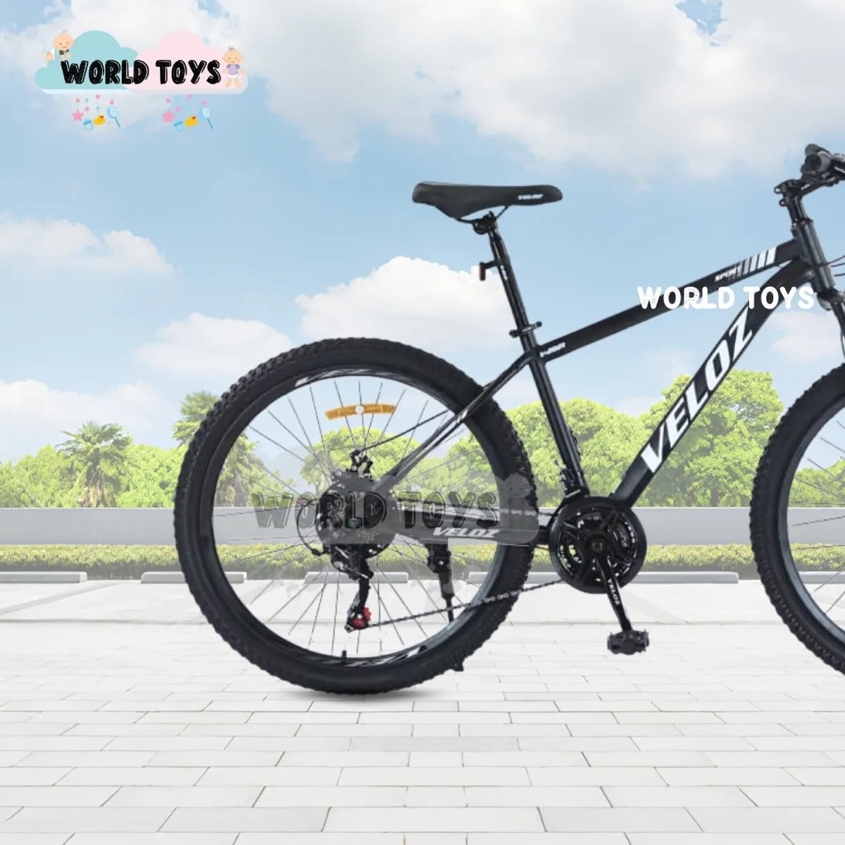 VELOX - Bicicleta Deportiva Aro 26 «ROMANI MTB» Edición Limitada Black