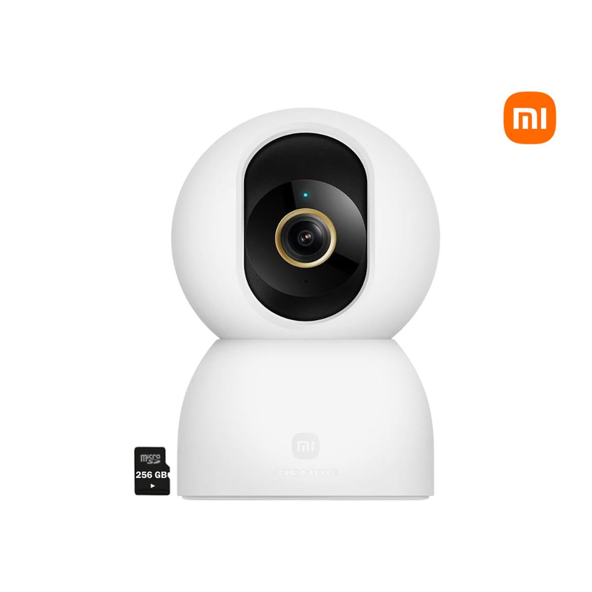 XIAOMI - Cámara Seguridad Xiaomi C701 4K Detección IA Ruido fuerte Audio Doblevía 256GB