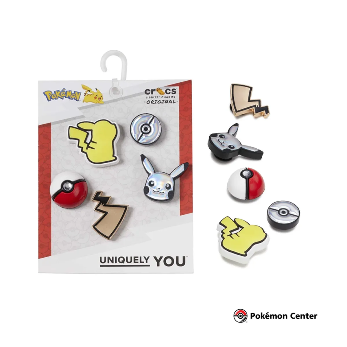CROCS - Pokemon Elevated Jibbitz Shoe Charms by Crocs 5 Pack