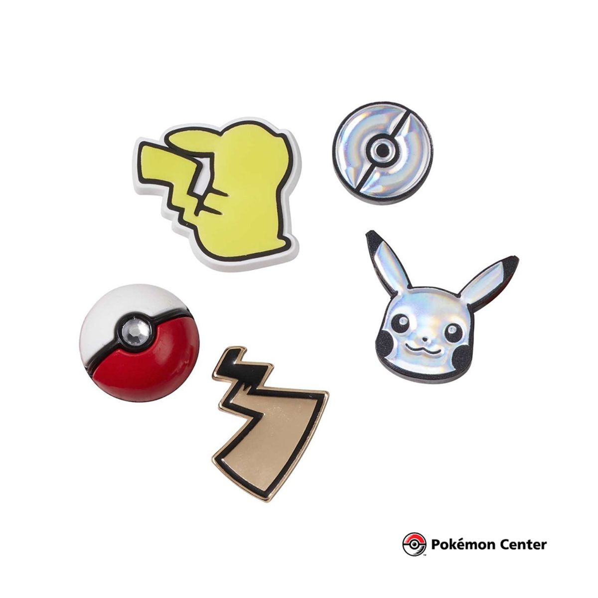 CROCS - Pokemon Elevated Jibbitz Shoe Charms by Crocs 5 Pack