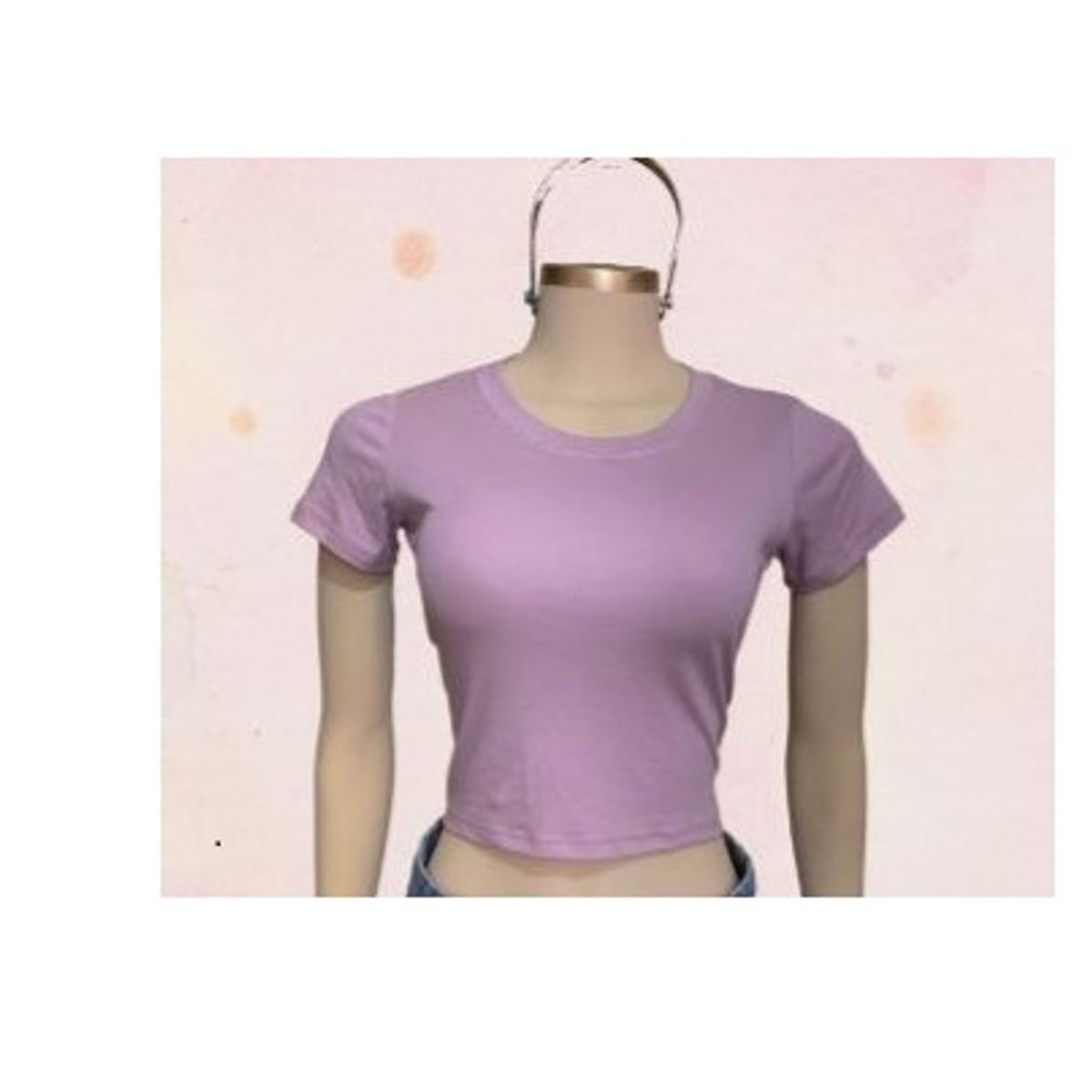 OEM - Blusa Manga Corta Casual Palo Rosa