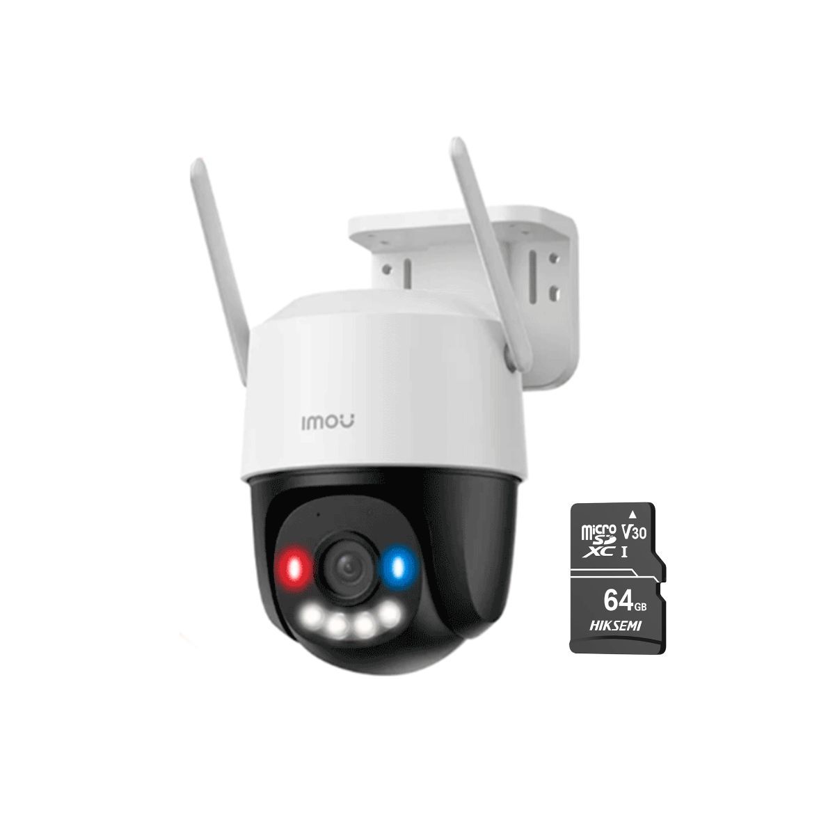 IMOU - Cámara seguridad Wifi Imou Cruiser SC Exterior Domo 360° 3K 5MP + Micro SD 64GB IPC-K7FN-5H0WE