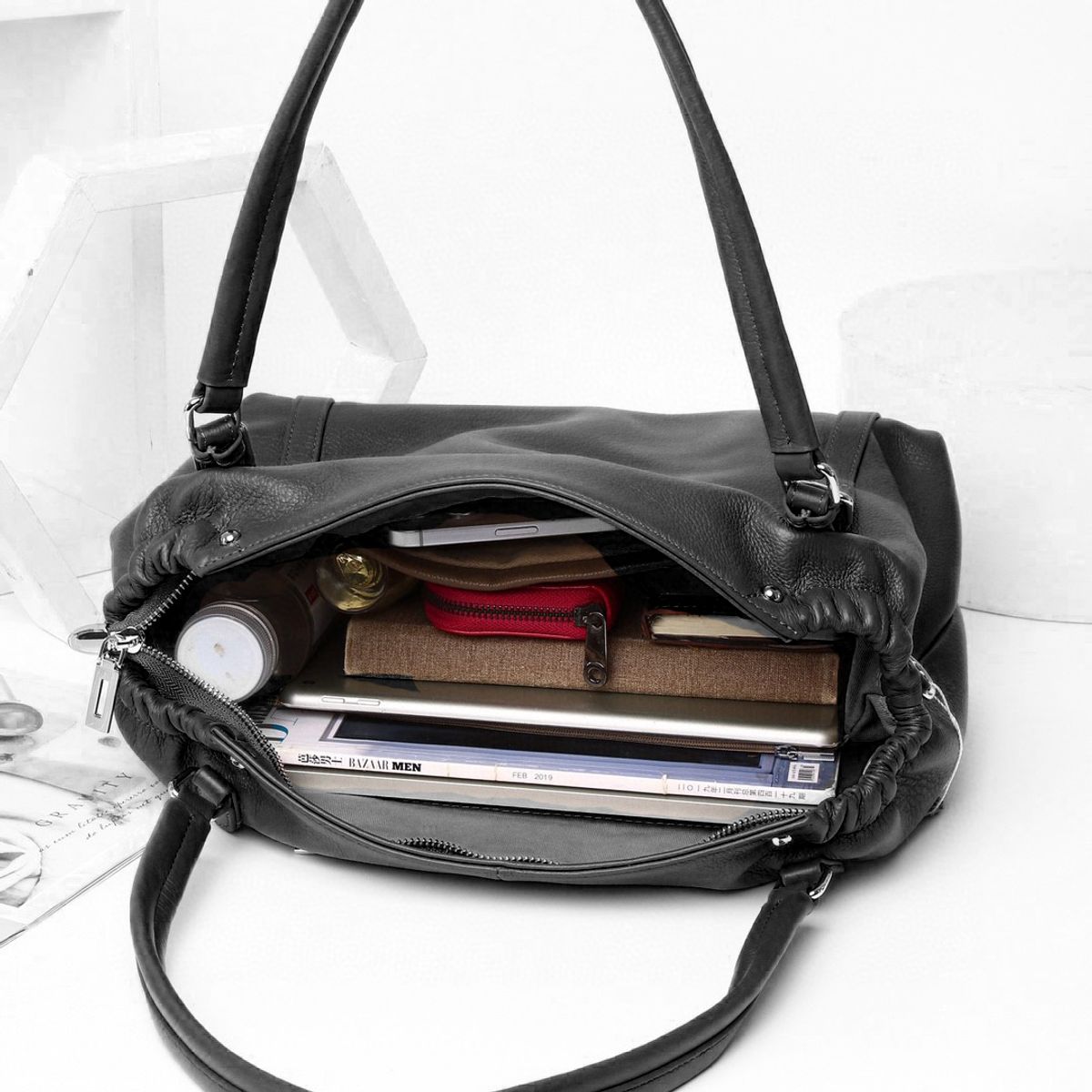 ARMUZ - Bolso de Cuero Vacuno Premium 2420 Mujer