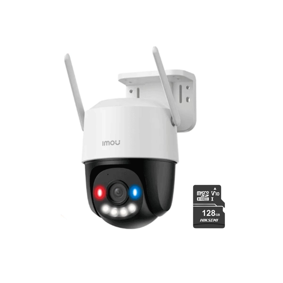 IMOU - Cámara seguridad Wifi Imou Cruiser SC Exterior Domo 360° 3K 5MP + Micro SD 128GB IPC-K7FN-5H0WE