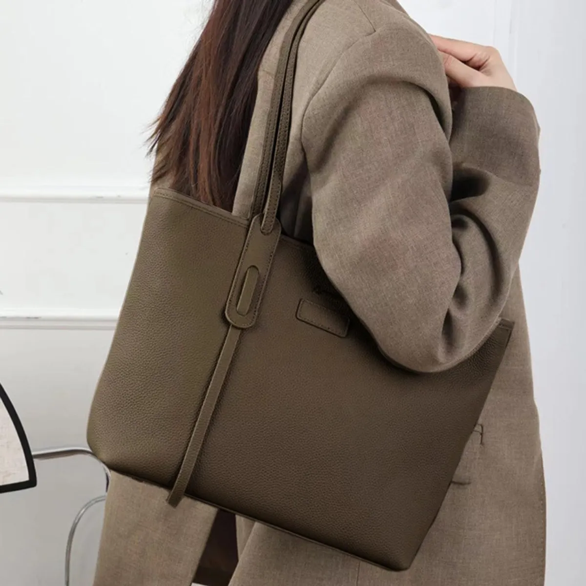 ARMUZ - Bolso de Cuero Vacuno 6027 Mujer