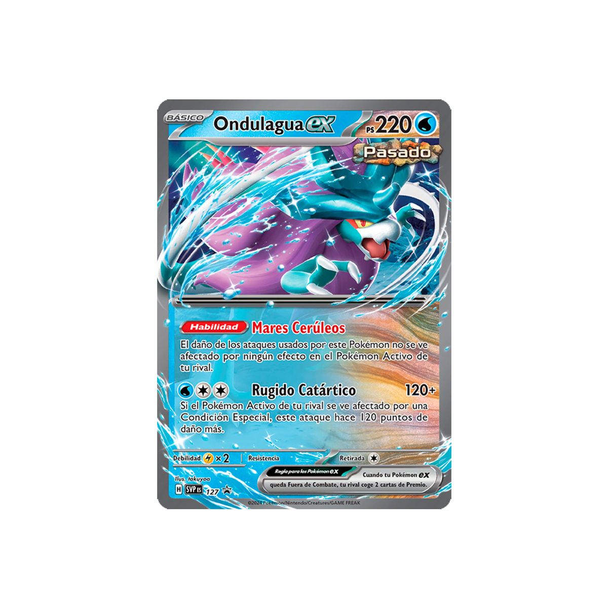 POKEMON - Pokemon TCG Paradox Clash Tin Ondulagua Ex Español