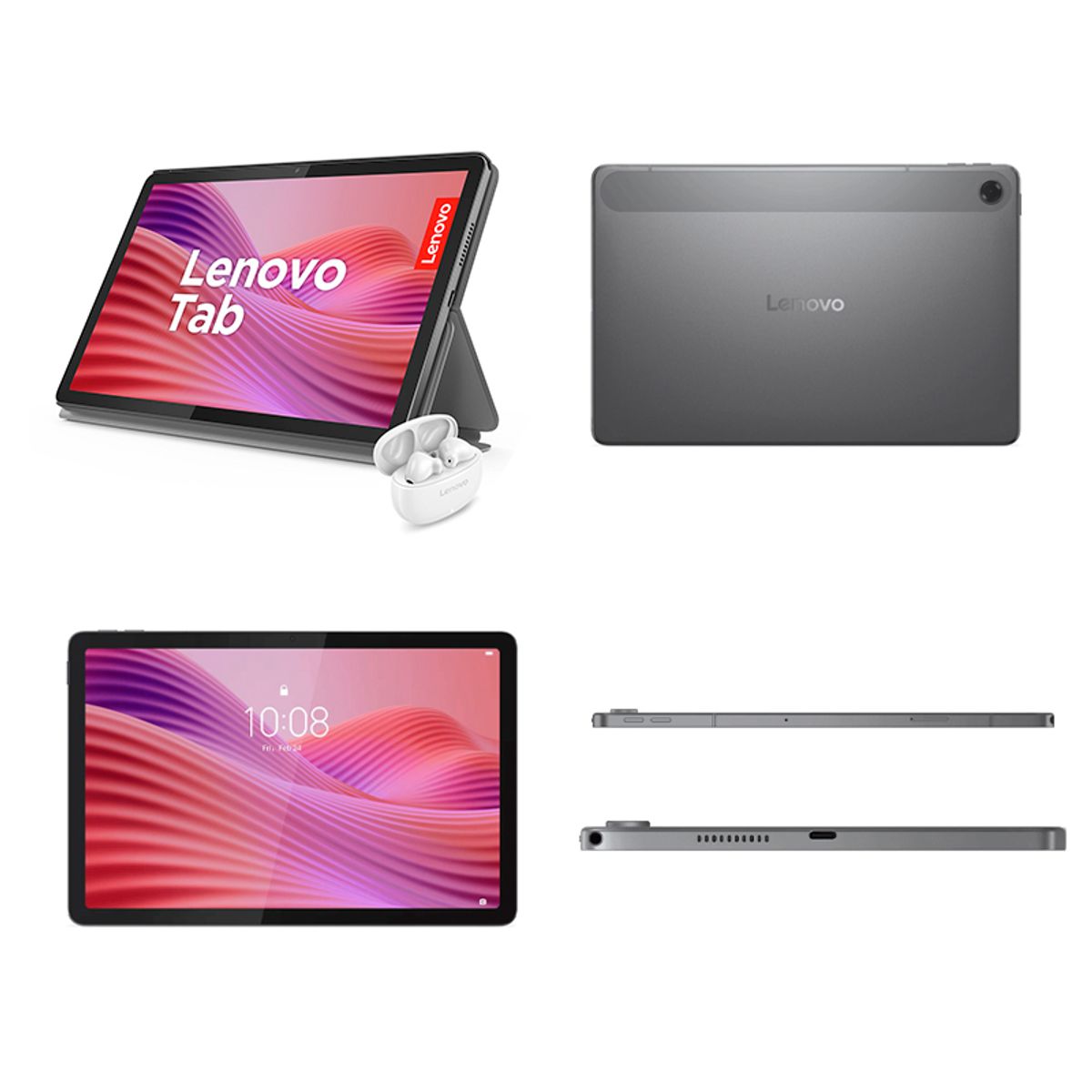 LENOVO - Tablet Lenovo TB311FU, 10.1" WUXGA (1920x1200)/TFT/LCD/IPS/Touch/Android 14 o superior