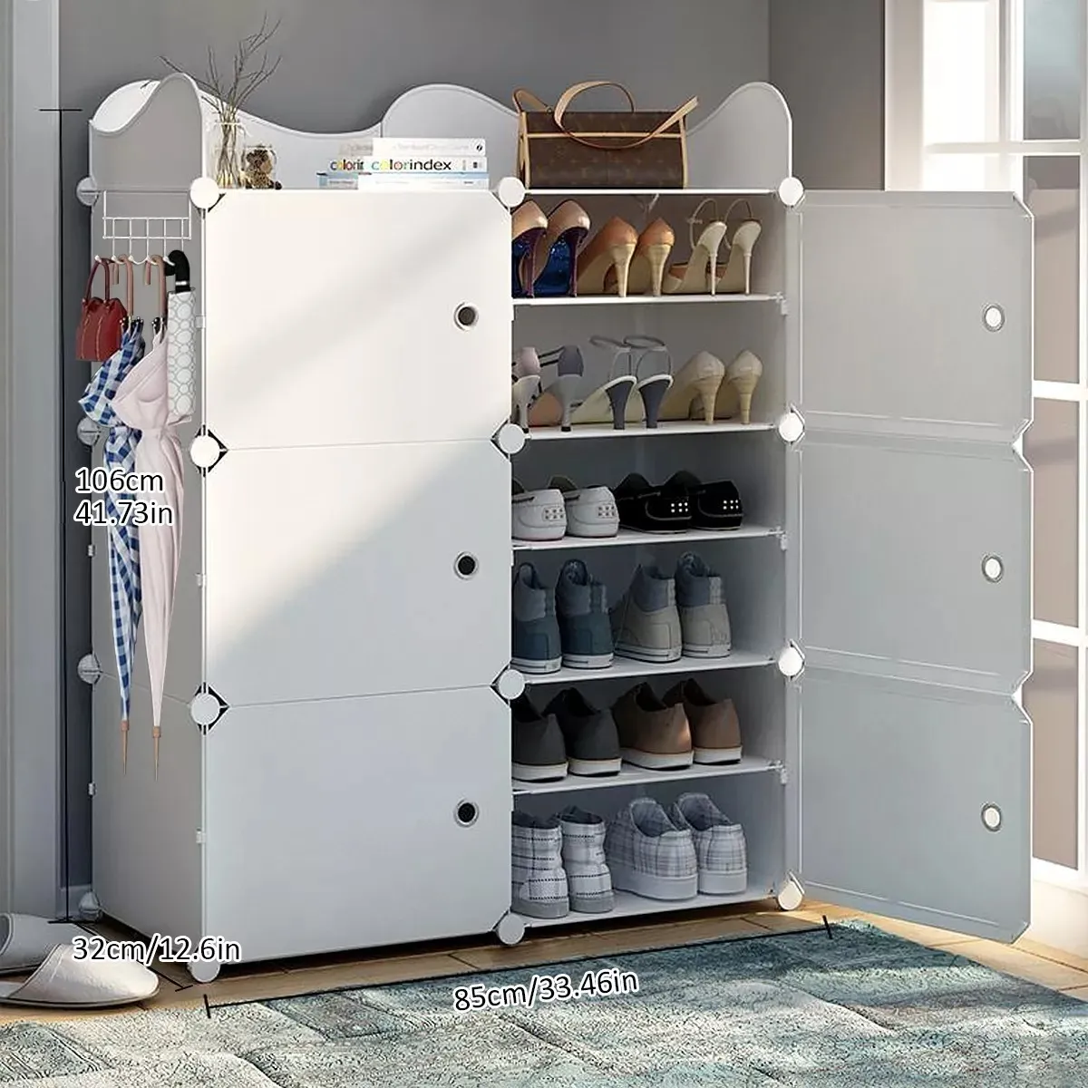 U BUY - Zapatera Económico Organizador Caja Muebles Armables Estante