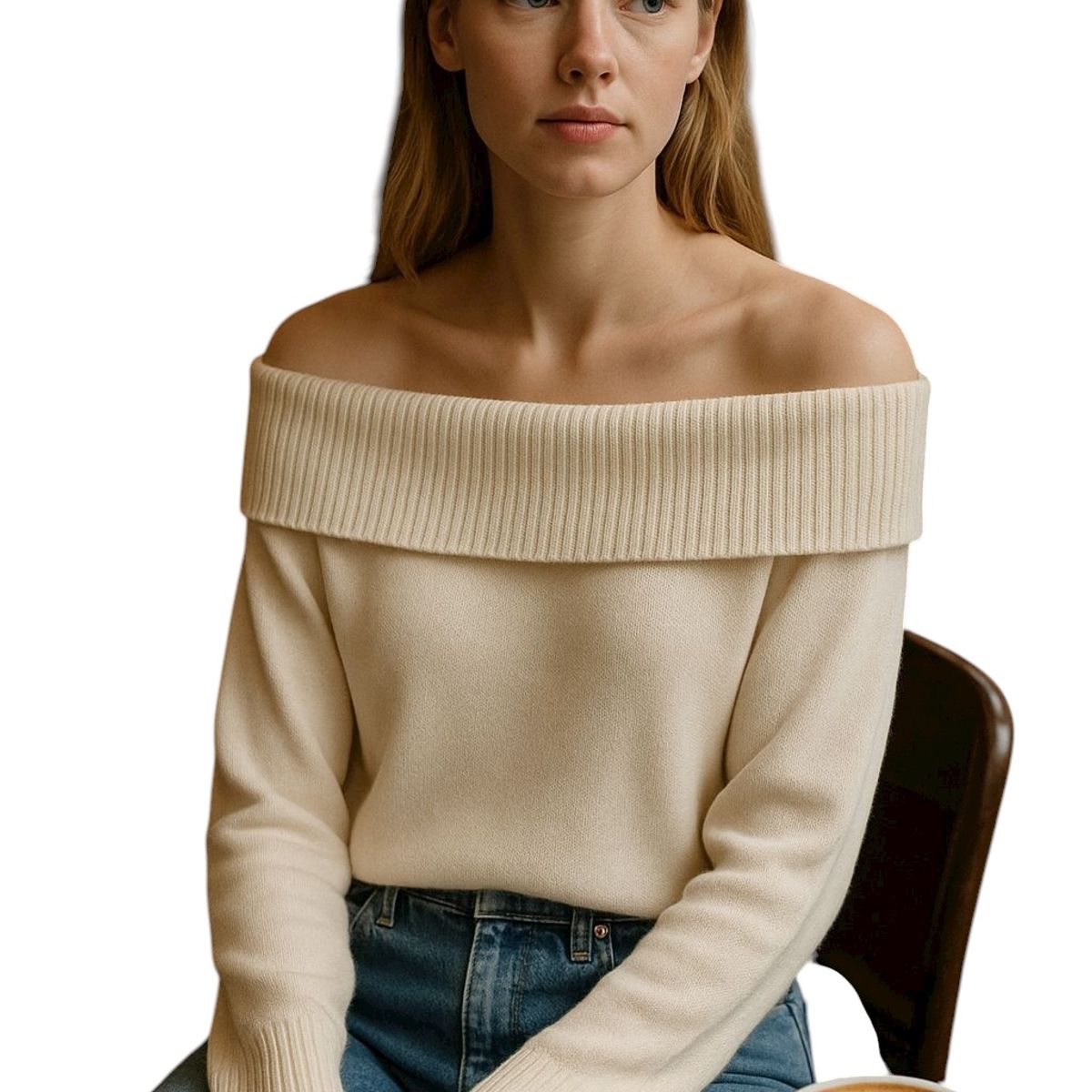 AMA OUTFITTERS - CHOMPA TEJIDA EN HILO LUA