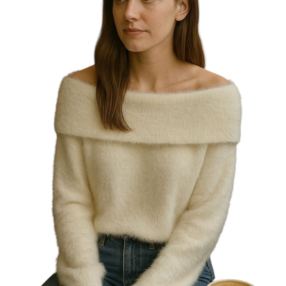 AMA OUTFITTERS - CHOMPA TEJIDA EN HILO LUA