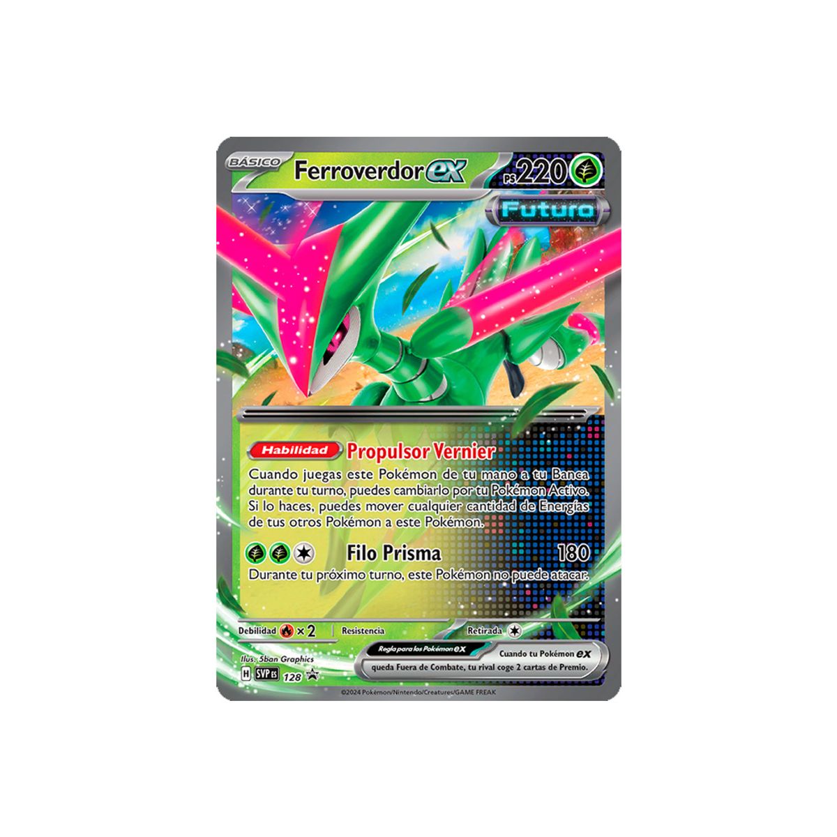 POKEMON - Pokemon TCG Paradox Clash Tin Ferroverdor Ex Español