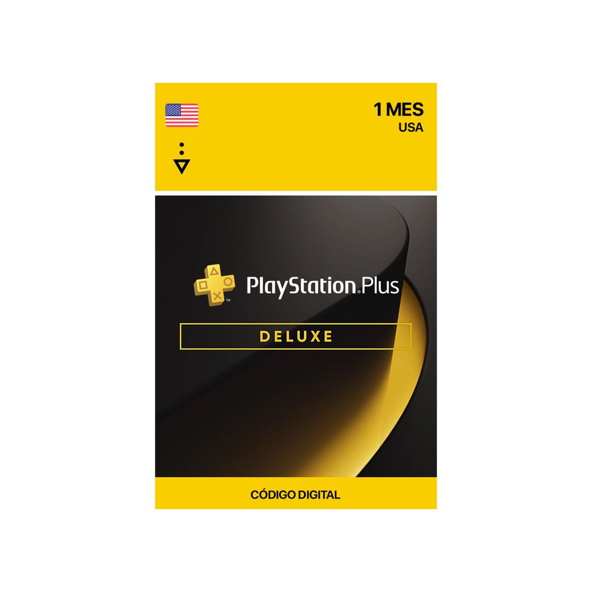 SONY - PlayStation Plus Deluxe 1 Meses USA Codigo Digital