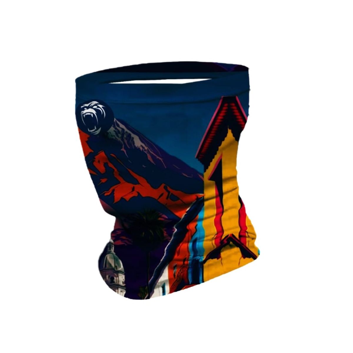 GENERICO - BANDANA CUELLERA CUBREBOCA TUBULAR MULTIFUNCIONAL AREQUIPA