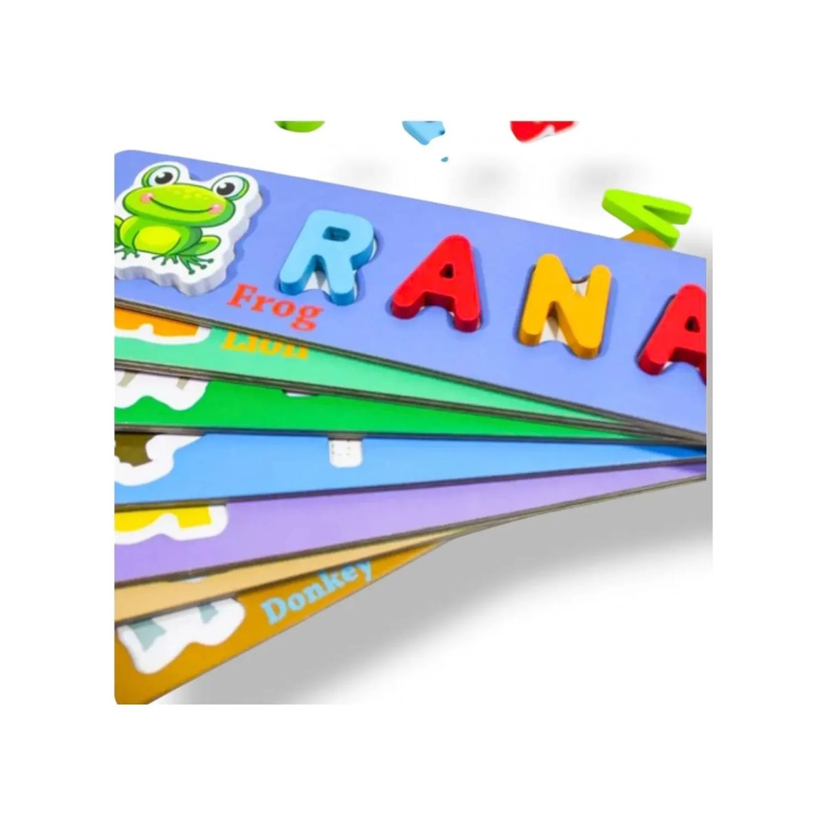 GENERICO - Juego Didáctico Aprender A Leer Letras Abc