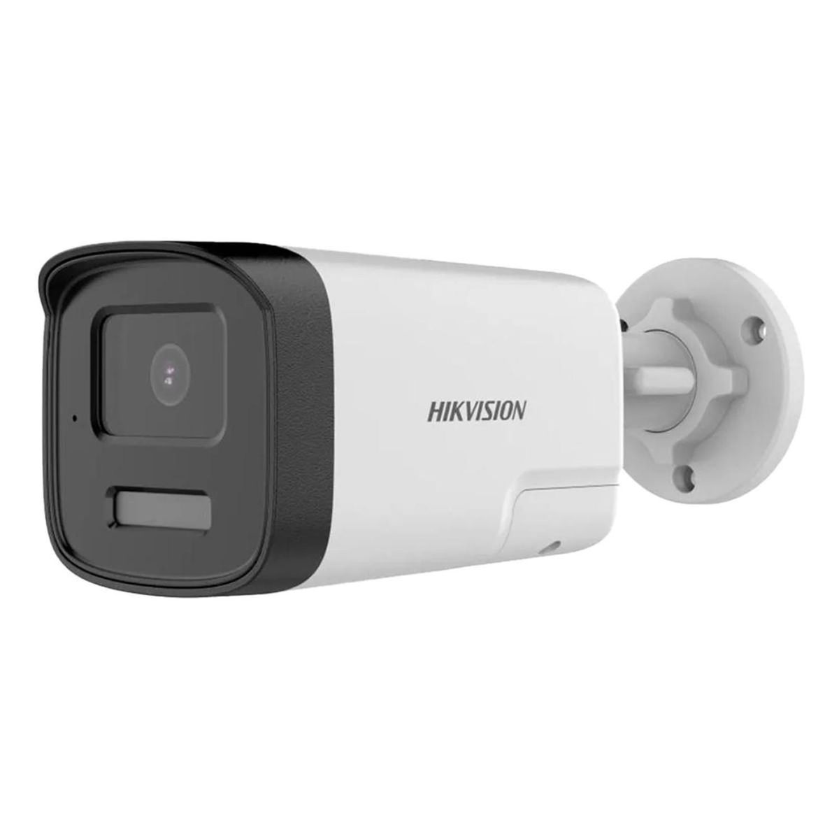 HIKVISION - Cámara analógica 2MP hasta 40 metros con audio Bidireccional  alarma y luz estrobocópica Policia