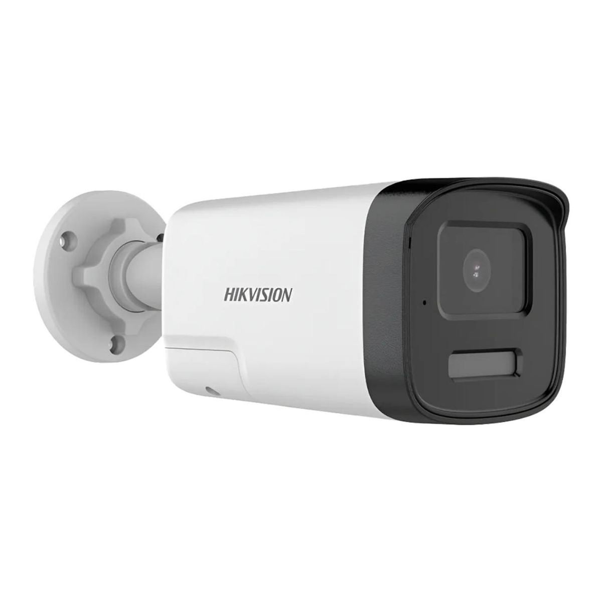 HIKVISION - Cámara analógica 2MP hasta 40 metros con audio Bidireccional  alarma y luz estrobocópica Policia