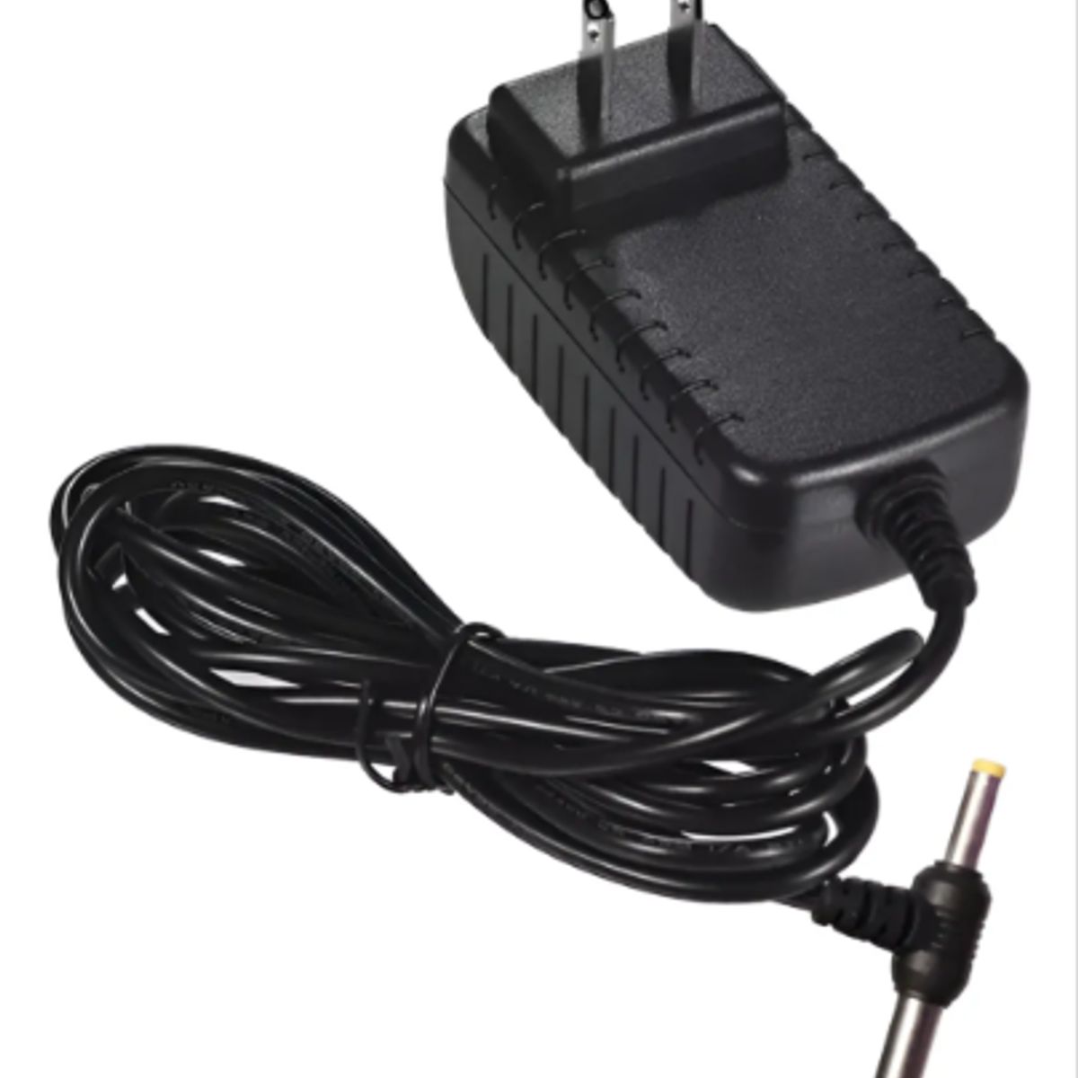 GENERICO - Cargador Adaptador 12v 2a Dos Puntas Corriente Universal Negro