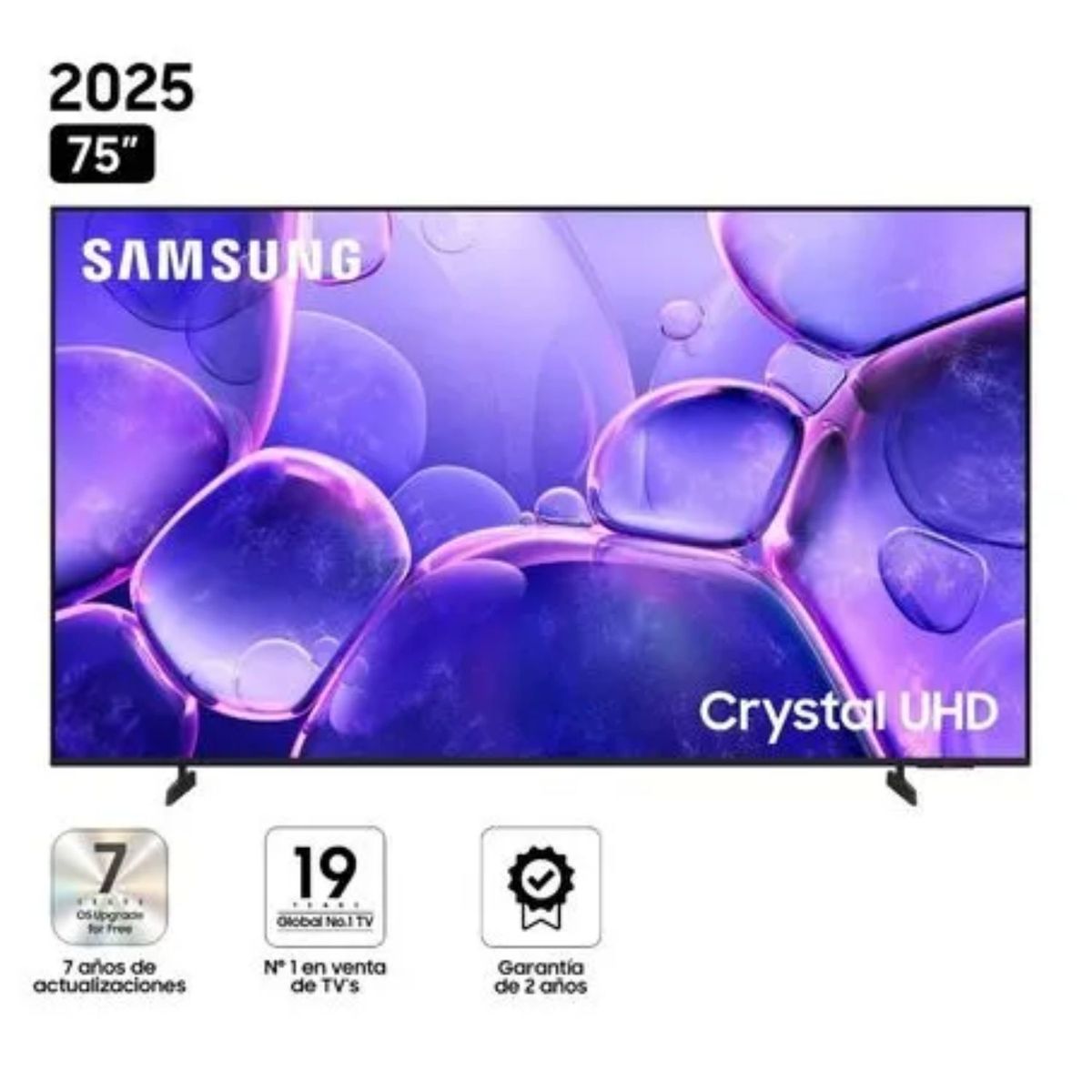 SAMSUNG - Televisor SAMSUNG 75" UN75U8000FGXPE CRYSTAL UHD  UHD 4K Smart TV