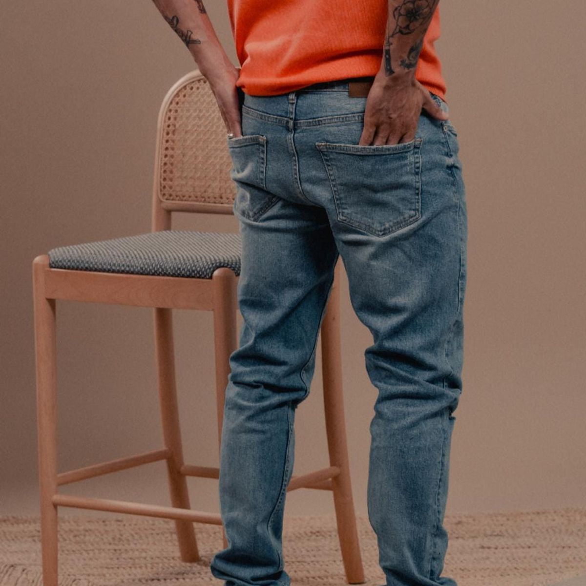 ESTIVANELI - Jeans Slim Fit Estivaneli Caballero